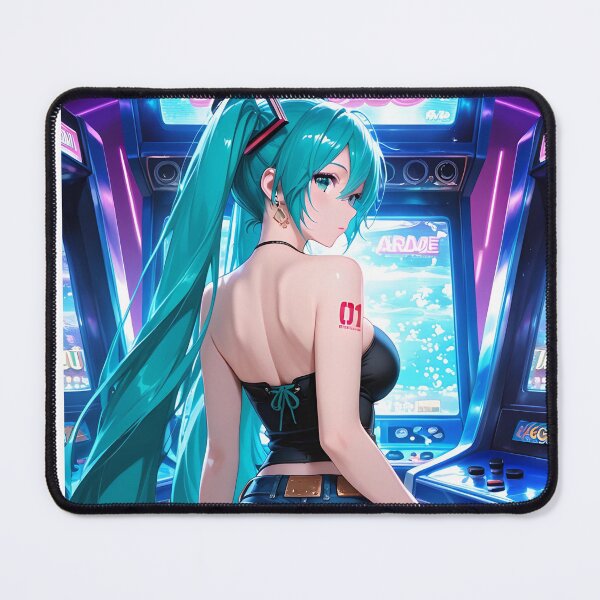 Item preview, Anime Waifu Miku Arcade Dreams designed and sold by lifeissheep.