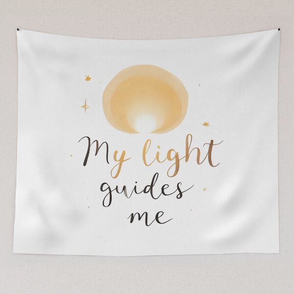 Item preview, My light guides me. Affirmation designed and sold by FlowCreate.