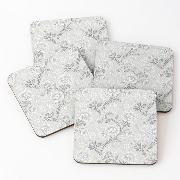 Item preview, Elegant Grayscale Floral Seamless Pattern. designed and sold by RGShirtWorks.