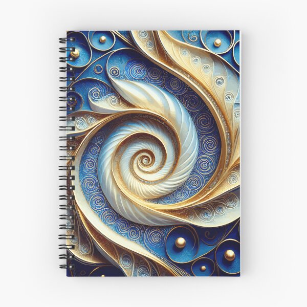 Item preview, Colorful Abstract Fibonacci Art 12 designed and sold by Vicky Brago-Mitchell®.