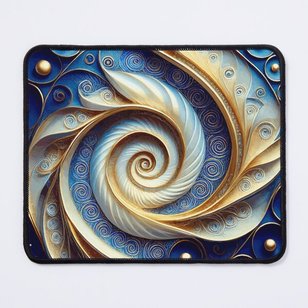 Item preview, Colorful Abstract Fibonacci Art 12 designed and sold by Vicky Brago-Mitchell®.