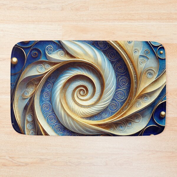 Item preview, Colorful Abstract Fibonacci Art 12 designed and sold by Vicky Brago-Mitchell®.