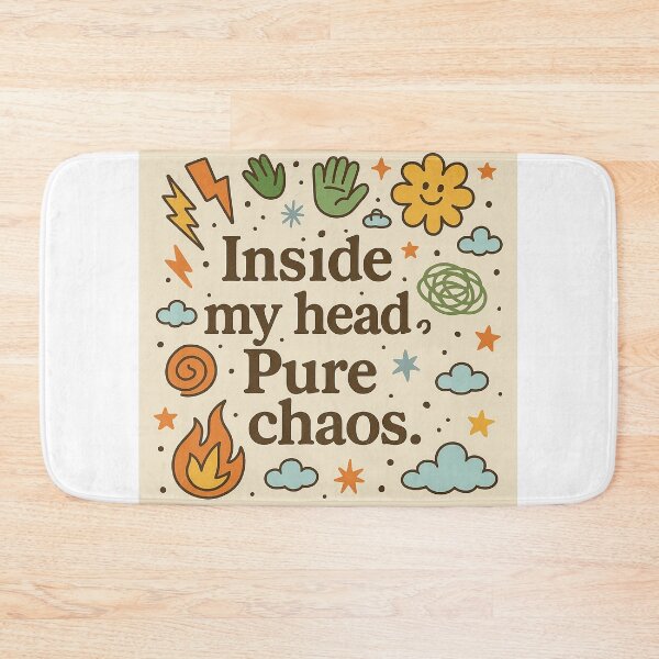 Item preview, Inside my head? Pure chaos designed and sold by Vision Large .