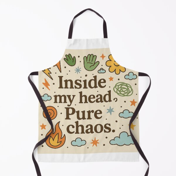 Item preview, Inside my head? Pure chaos designed and sold by Vision Large .