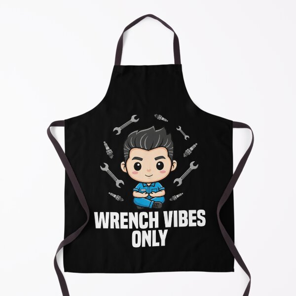 Item preview, WRENCH VIBES ONLY - MECHANIC designed and sold by KEF Custom.
