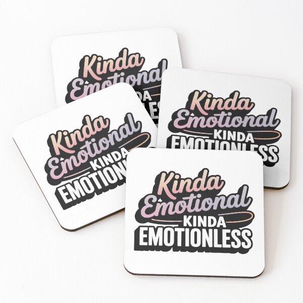 Item preview, kinda emotional kinda emotionless  designed and sold by LaBanana-Art.