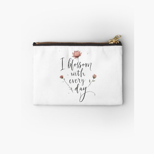 Item preview, I blossom with every day. Affirmation designed and sold by FlowCreate.