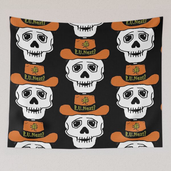 Item preview, RU Next Skeleton Skull for Halloween designed and sold by kristalcurt.