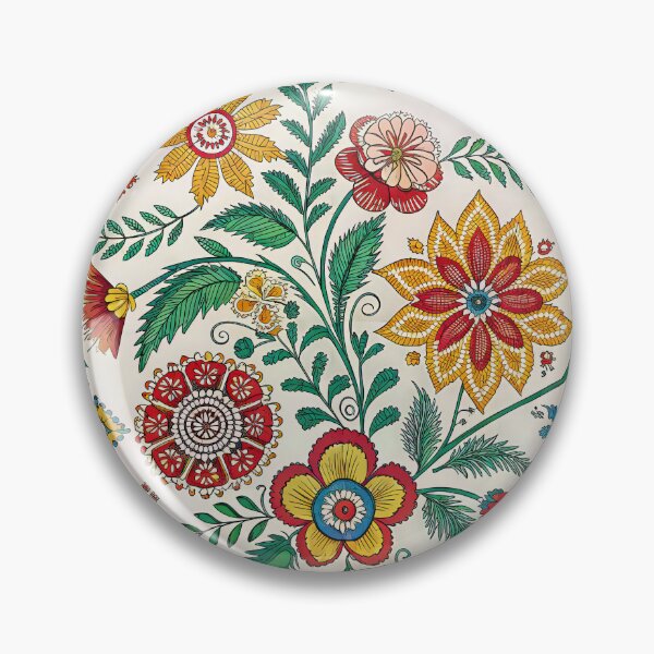 Item preview, Vibrant Ornate Folk Art Floral Seamless Pattern. designed and sold by RGShirtWorks.