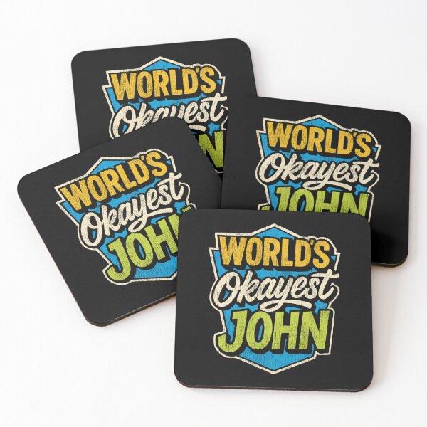 Item preview, World's Okayest John designed and sold by Serge Inker.