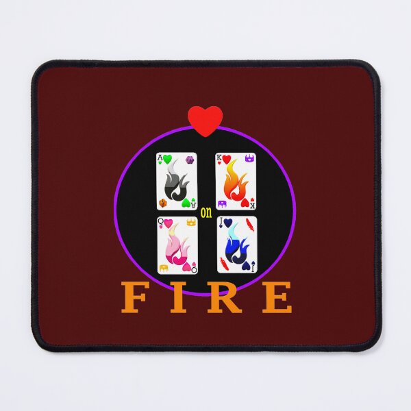 Item preview, Hearts on Fire Deck of Cards designed and sold by kel72.