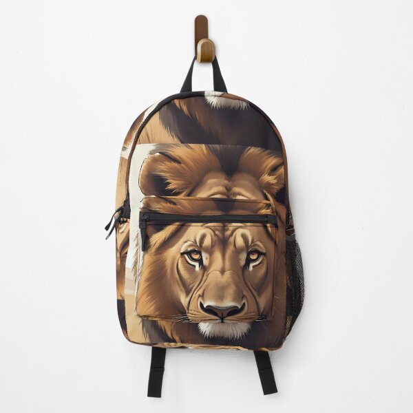 Item preview, Why so serious lion illustration designed and sold by doodledot27.