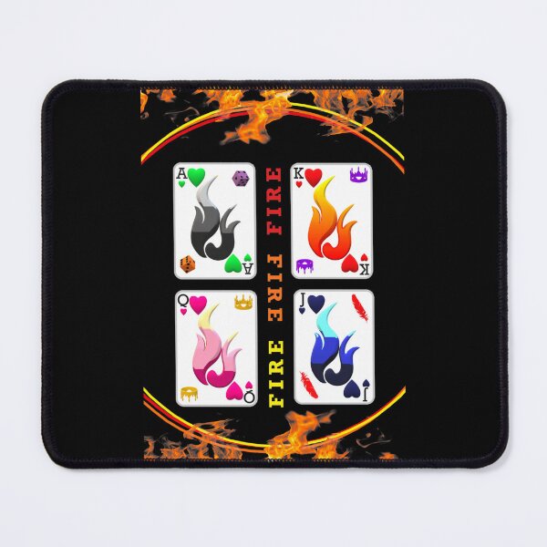 Item preview, Ace King Queen Jack Hearts On Fire Cards designed and sold by kel72.