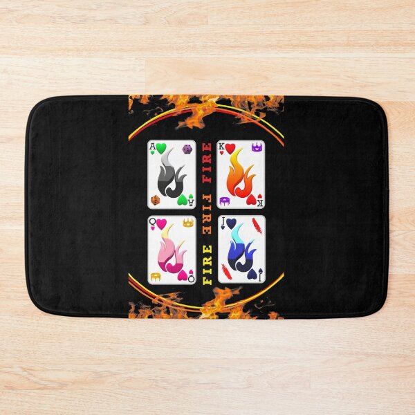 Item preview, Ace King Queen Jack Hearts On Fire Cards designed and sold by kel72.