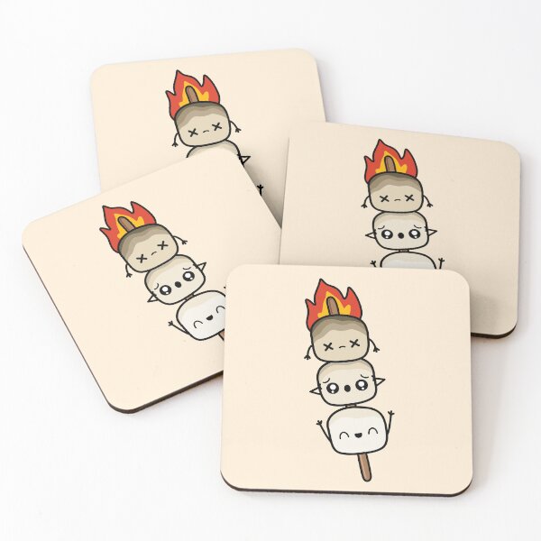 Item preview, Roasting marshmallows  designed and sold by artworkbyella.