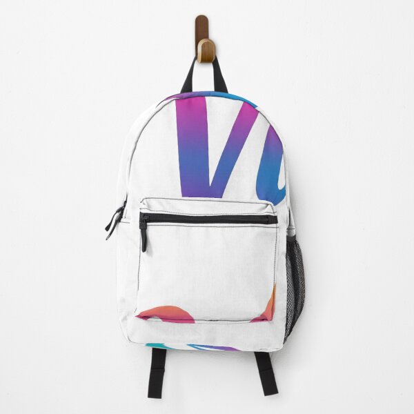 Item preview, Vibe – Bold Rainbow Gradient Word Art Sticker designed and sold by 001Haiba.