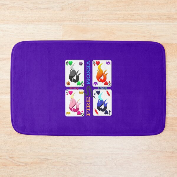 Item preview, Ace King Queen Jack Hearts on Fire Cards designed and sold by kel72.