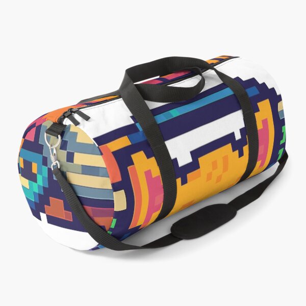 Item preview, Cool pixel cat hacker coding at computer with binary screens and gadgets designed and sold by HammadCreatives.