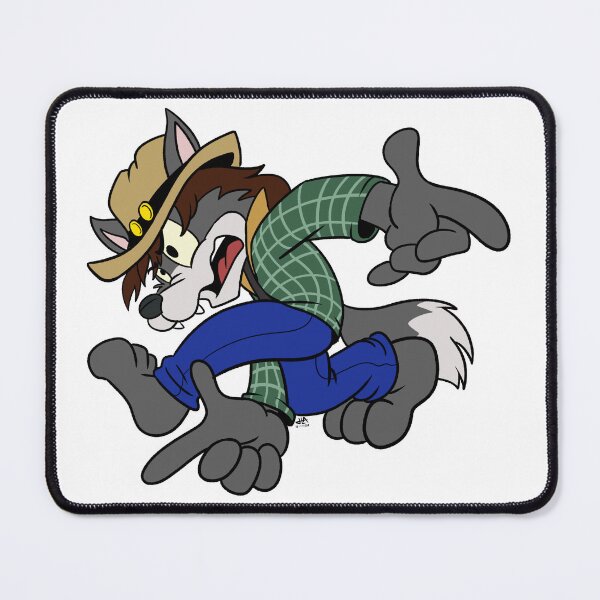Item preview, WMG Reilly Coyote Adventure Pose designed and sold by WMGMerch.