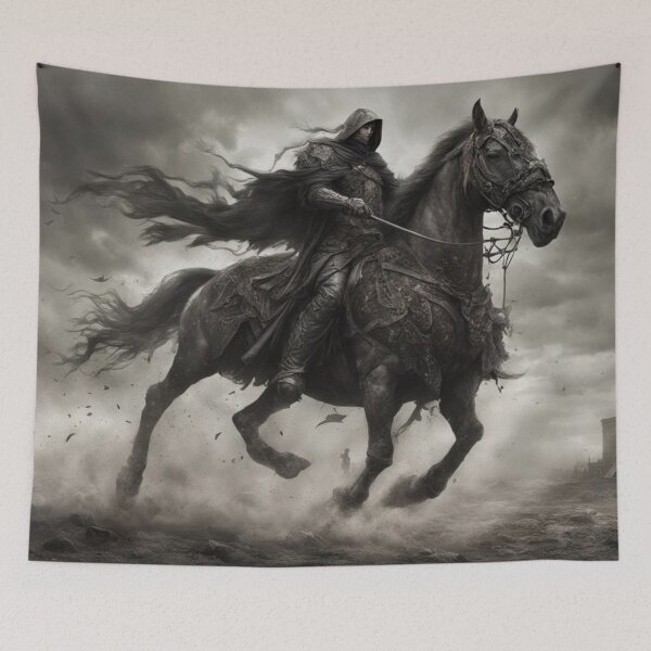 Item preview, the ghost rider, the rider of the apocalypse, the harbinger designed and sold by DonnaBlankaArt.