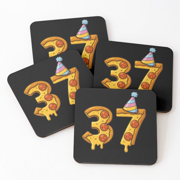 Item preview, Pizza 37th Birthday 37 Years Old Food Lover Happy Bday Men Women designed and sold by rafaeltto.