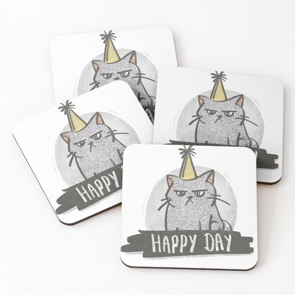 Item preview, Grumpy cat happyday designed and sold by Makitipi.