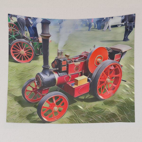 Item preview, Mini Steam Engine In Gemstone designed and sold by Fearless-Fox.