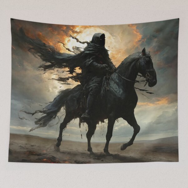 Item preview, the ghost rider, the rider of the apocalypse, the harbinger designed and sold by DonnaBlankaArt.