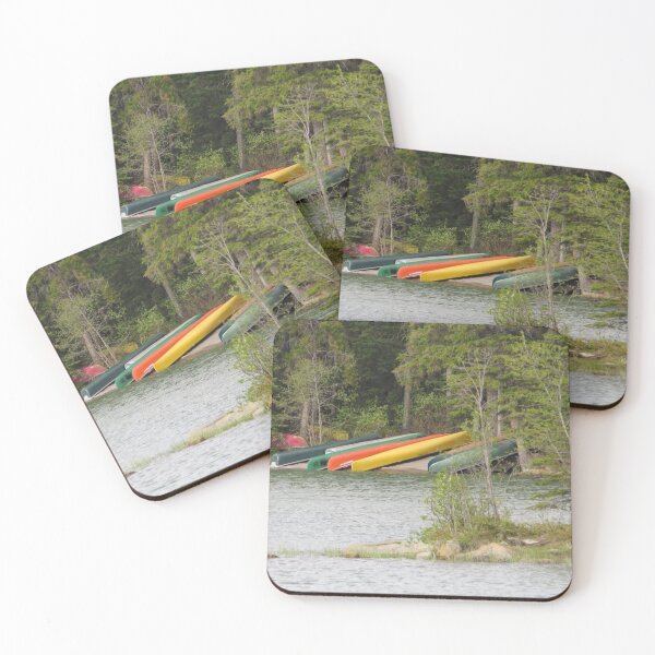 Item preview, Colourful Canoes designed and sold by Honey Myrtle Studio.