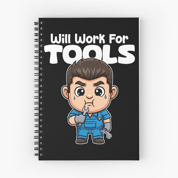 Item preview, WILL WORK FOR TOOLS - MECHANIC designed and sold by KEF Custom.