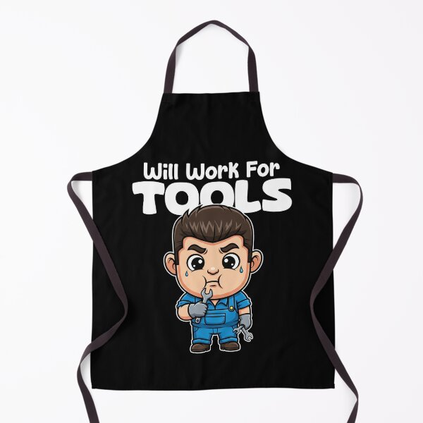 Item preview, WILL WORK FOR TOOLS - MECHANIC designed and sold by KEF Custom.