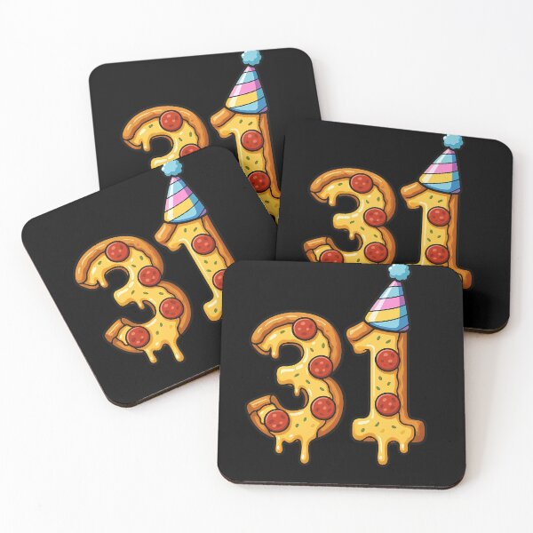 Item preview, Pizza 31st Birthday 31 Years Old Food Lover Happy Bday Men Women designed and sold by rafaeltto.
