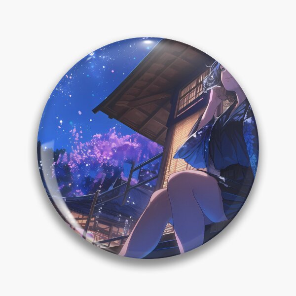 Item preview, Akane Tsunemori Psycho Pass Anime Moonlit Wisteria Solace designed and sold by juniorcastros.