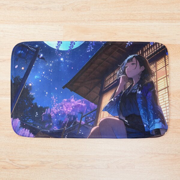 Item preview, Akane Tsunemori Psycho Pass Anime Moonlit Wisteria Solace designed and sold by juniorcastros.