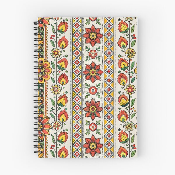 Item preview, Ukrainian Vyshyvanka Style Folk Art Floral and Geometric Pattern. designed and sold by ML-Media.
