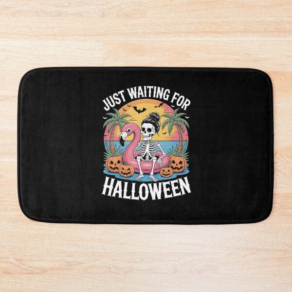 Item preview, Just Waiting For Halloween Skeleton Spooky Summer designed and sold by MissRasheedHam.