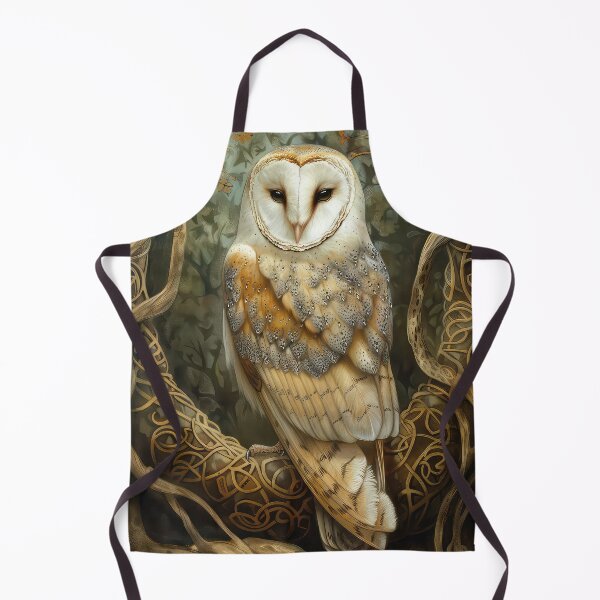 Item preview, Celtic Barn Owl designed and sold by thewandswant.
