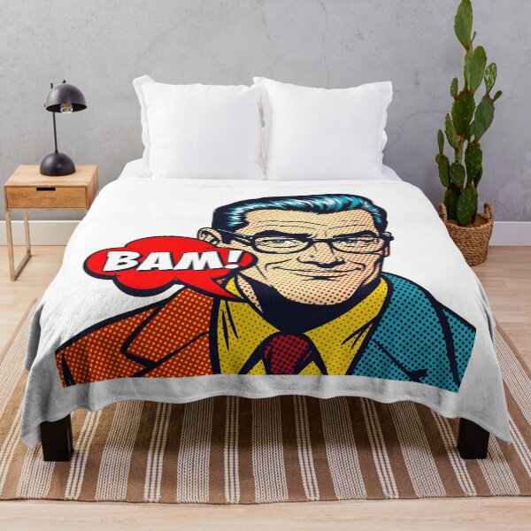 Item preview, Pop Art BAM! – Retro Comic Portrait with Halftone Vibes designed and sold by 001Haiba.