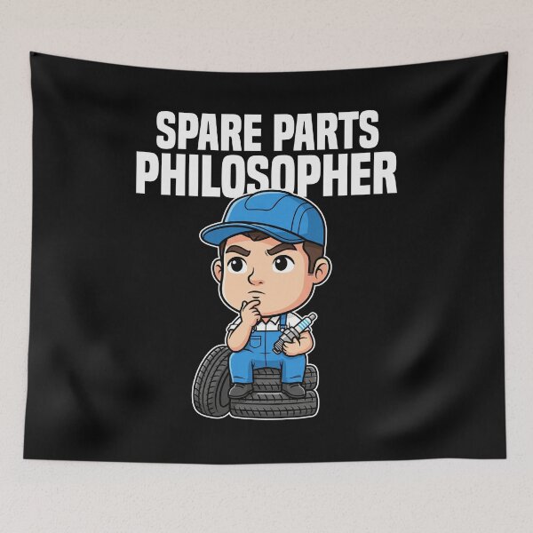 Item preview, SPARE PARTS PHILOSOPHER - MECHANIC designed and sold by KEF Custom.