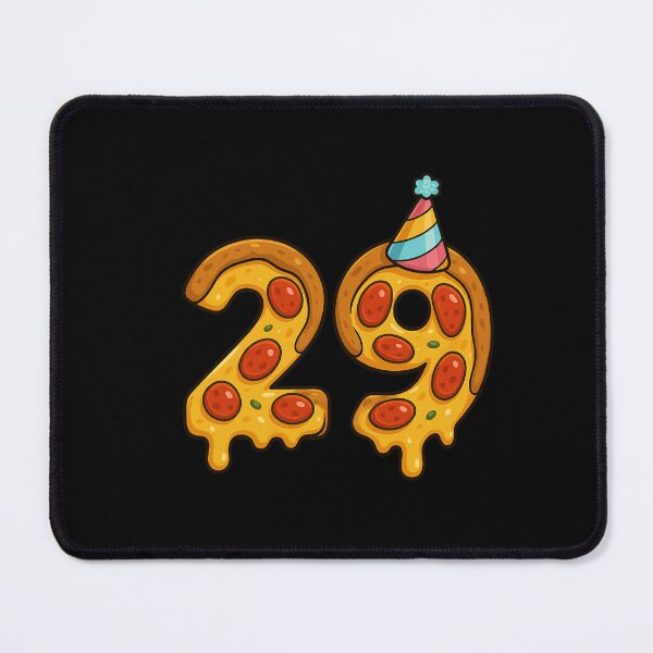 Item preview, Pizza 29th Birthday 29 Years Old Food Lover Happy Bday Men Women designed and sold by rafaeltto.