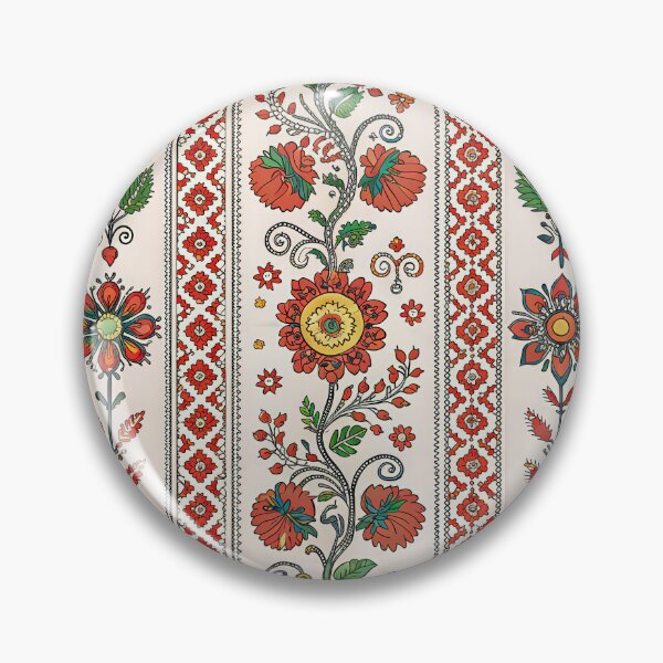 Item preview, Ukrainian Vyshyvanka Floral Pattern with Traditional Embroidery Elements. designed and sold by RGShirtWorks.