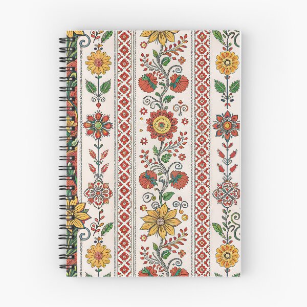 Item preview, Ukrainian Vyshyvanka Floral Pattern with Traditional Embroidery Elements. designed and sold by ML-Media.