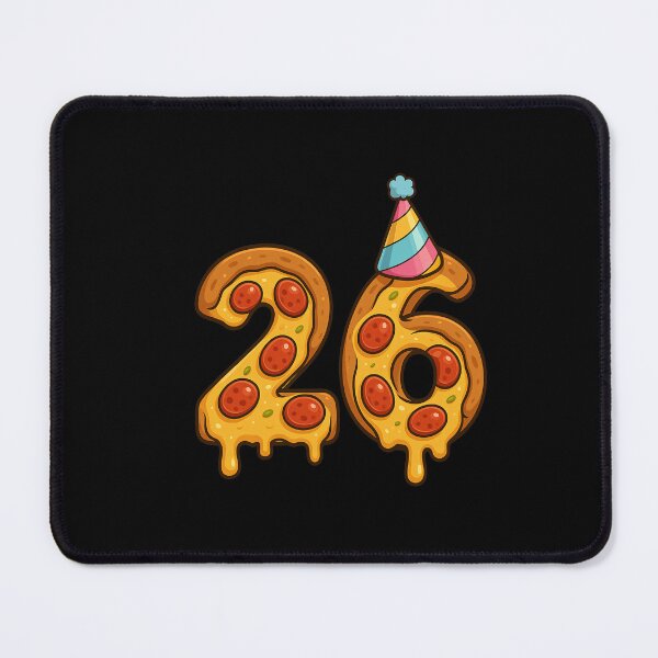 Item preview, Pizza 26th Birthday 26 Years Old Food Lover Happy Bday Men Women designed and sold by rafaeltto.