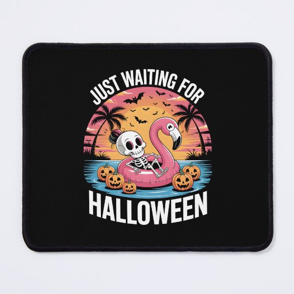 Item preview, Just Waiting For Halloween Skeleton Spooky Summer designed and sold by MissRasheedHam.