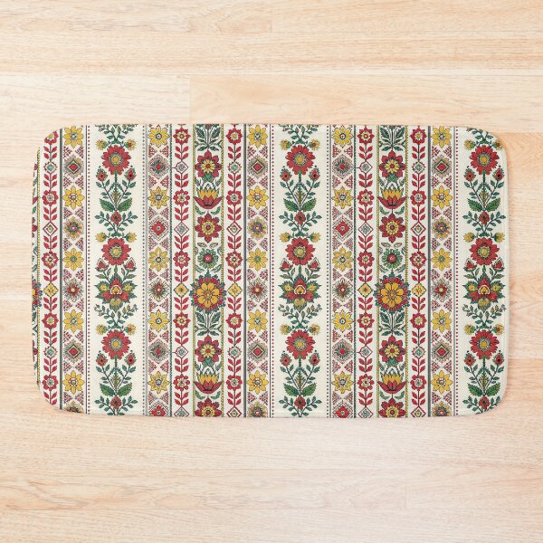 Item preview, Vibrant Folk Art Floral Seamless Pattern. designed and sold by RGShirtWorks.