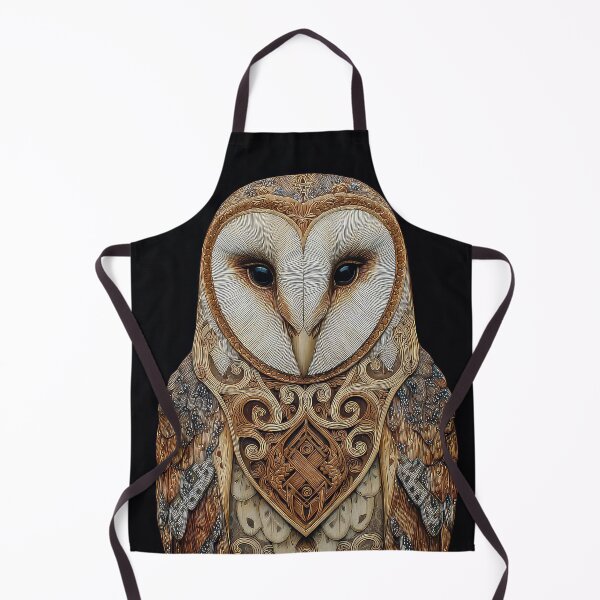 Item preview, Celtic Barn Owl Art designed and sold by thewandswant.