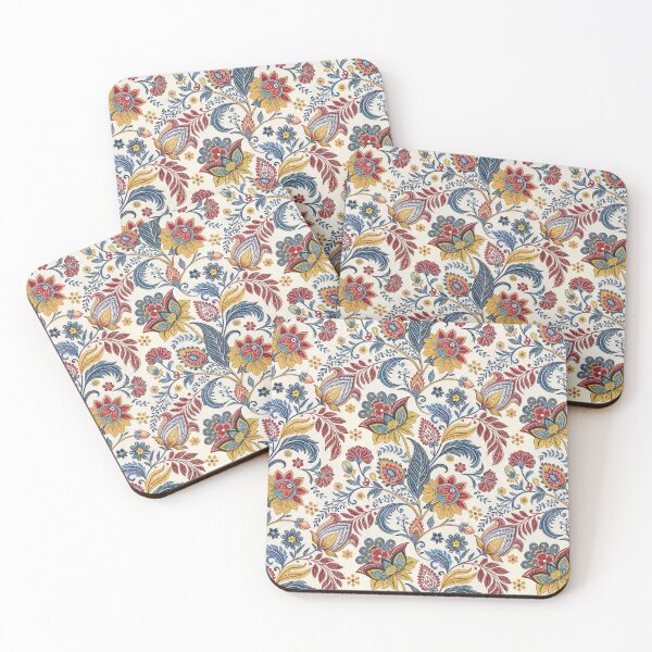 Item preview, Seamless Bohemian Floral Fabric Print. designed and sold by RGShirtWorks.