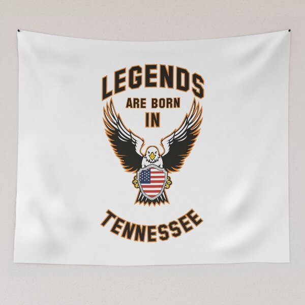 Item preview, Legends are born in Tennessee designed and sold by beloknet.