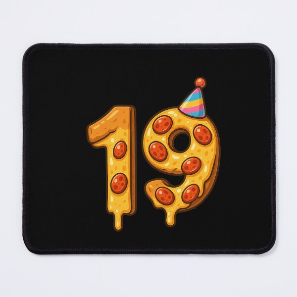 Item preview, Pizza 19th Birthday 19 Years Old Food Lover Happy Bday Men Women designed and sold by rafaeltto.