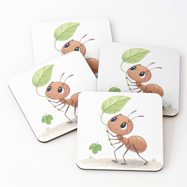 Item preview, Macro shot of a baby ant on a natural surface, showing its delicate features and tiny form. Great for insect studies, nature education, science visuals, and children’s wildlife content. designed and sold by kazetixx.
